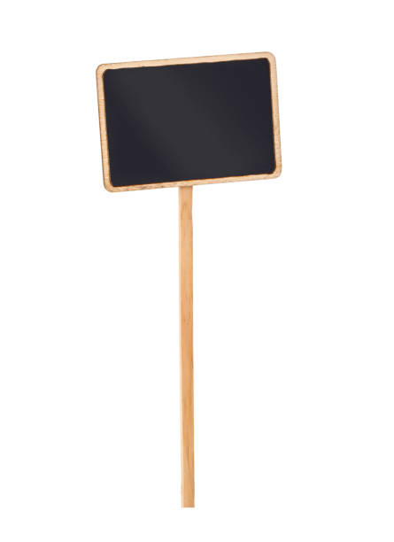 istock wooden sign for  flowers 1314990104