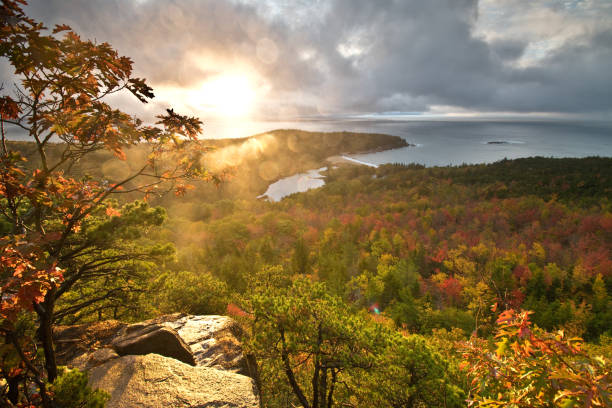 istock Beehive Trail Hike - Acadia National Park - Maine 1315004943