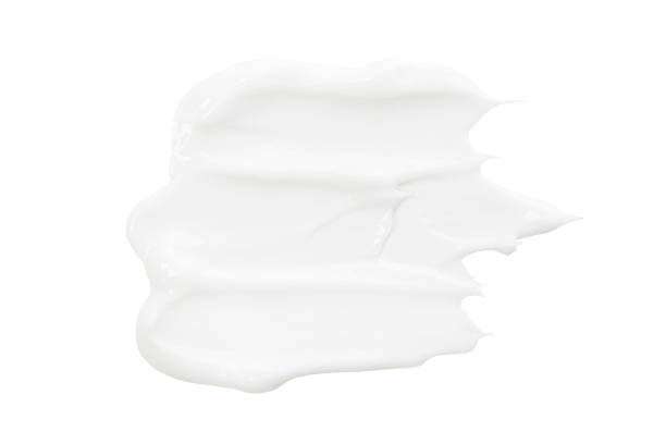istock Collection of White Cosmetic Cream Isolated on White Background. 1315010963