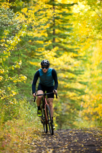 istock Alberta Gravel Road Bicycle Trail Ride 1315011492