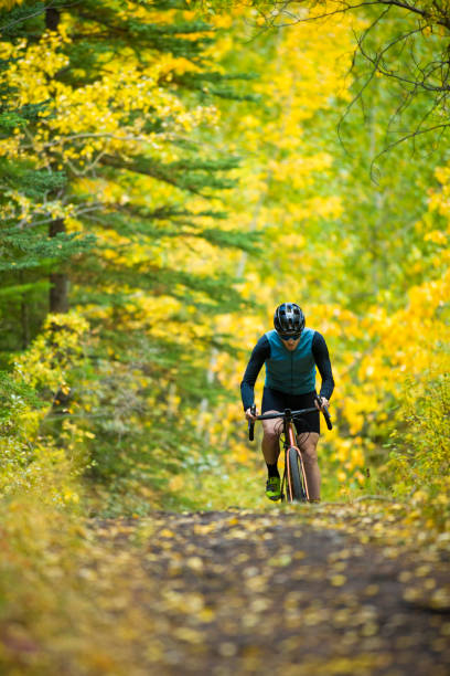 istock Gravel Road Bicycle Trail Ride 1315013480