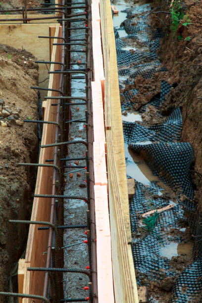 istock view of the construction site with wooden formwork, insulation a 1315017007