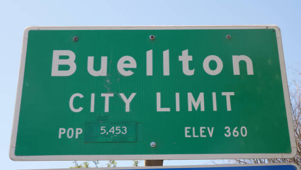 istock Buellton California Public Welcome Sign 1315022625