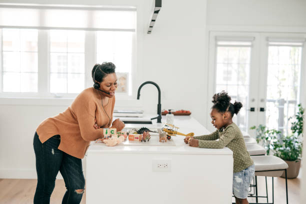istock How to work from home with kids around 1315024079