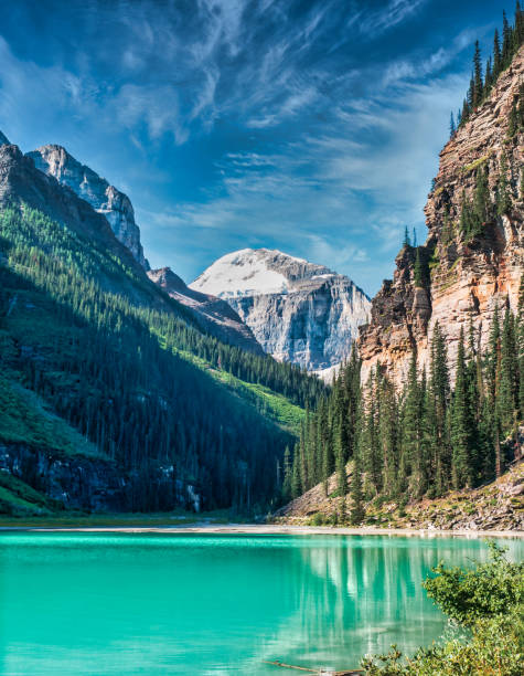 istock Lake Louise on a summer day 1315025543