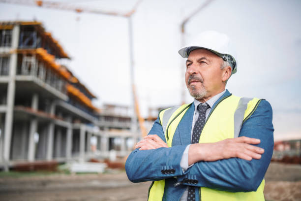 istock Portrait of a confident entrepreneur on his construction site. 1315027744