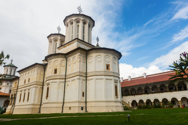 istock Church at Horezu Monastery, Romania 1315035279