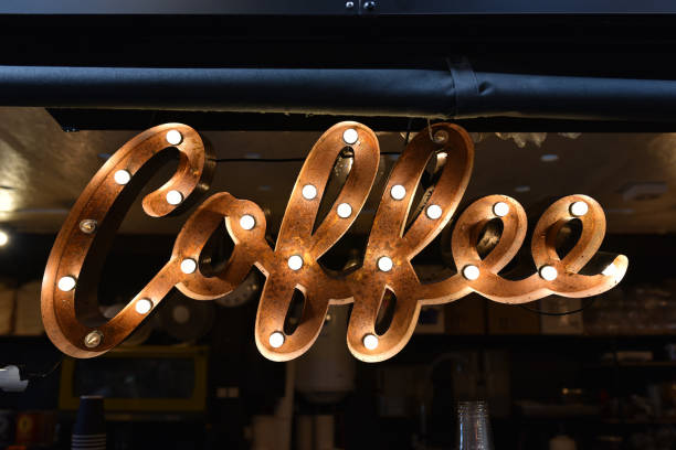 istock Signboard of Coffee 1315037011