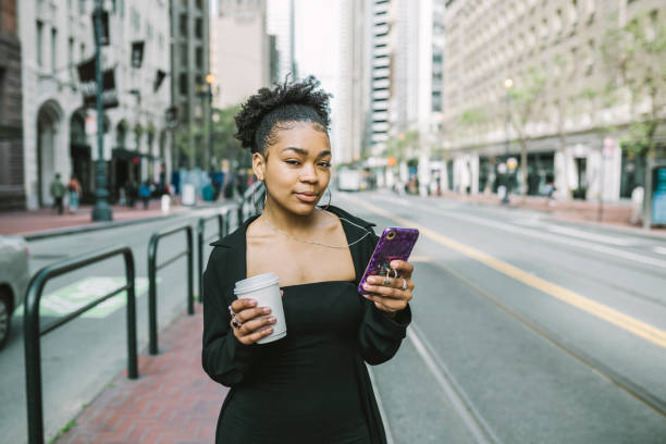 istock Woman waiting for crowdsourced taxi 1315040203