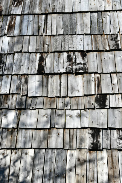 istock natural wooden roof 1315042561