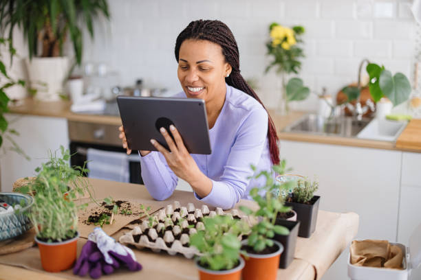 istock Woman Using a Digital Tablet to Read/Watch Something 1315043472