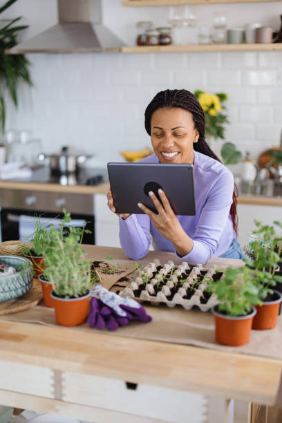 istock Woman Using a Digital Tablet to Read/Watch Something 1315043485