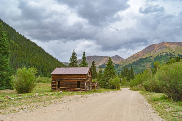 istock Summer on Cinnamon Pass - Southwestern Colorado dirt backroad 1315059187