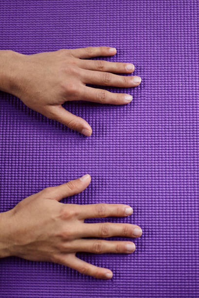 istock Pregnant woman doing yoga 1315061790