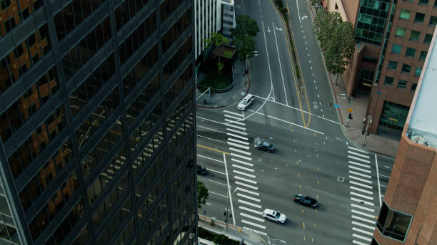 istock Intersection In Westwood, Los Angeles - Aerial 1315075781