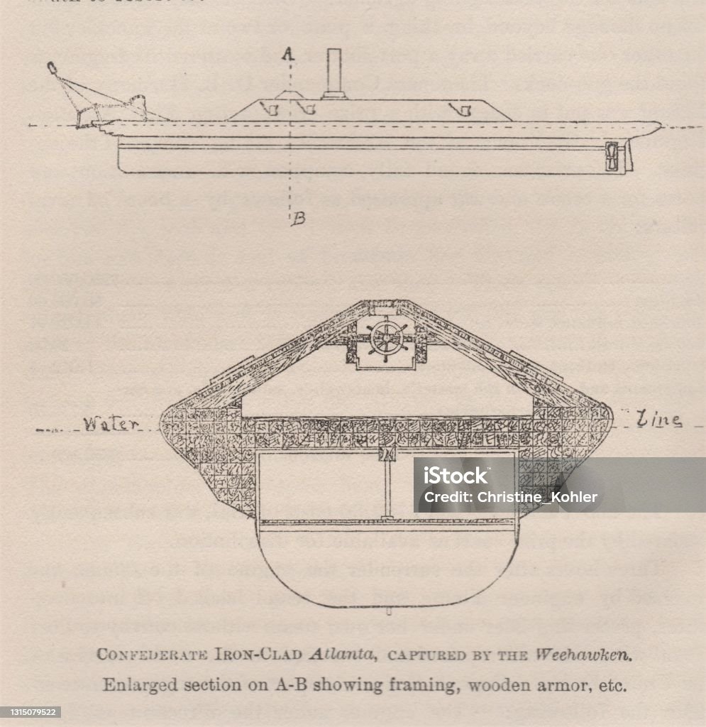Ironclad Ship Diagram