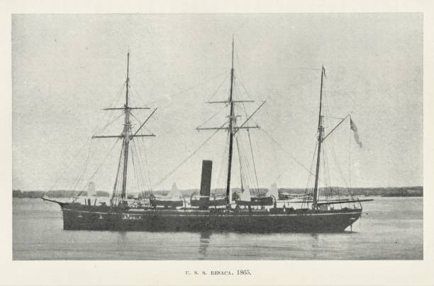 istock USS Resaca 1865, American Civil War History, 19th Century US Naval History 1315079528