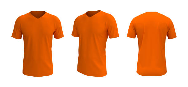 istock men's short sleeve t-shirt mockup in front, side and back views 1315091317
