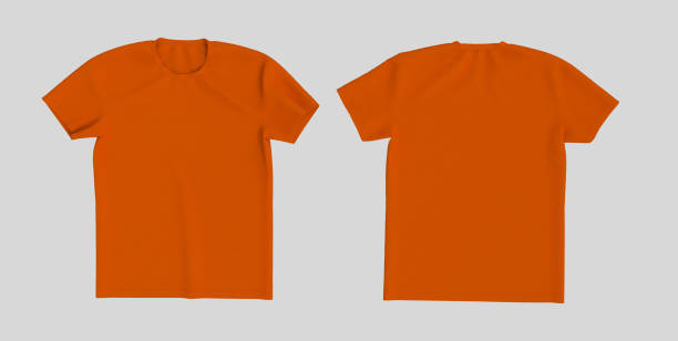 istock men's short sleeve t-shirt mockup in front, and back views 1315092288