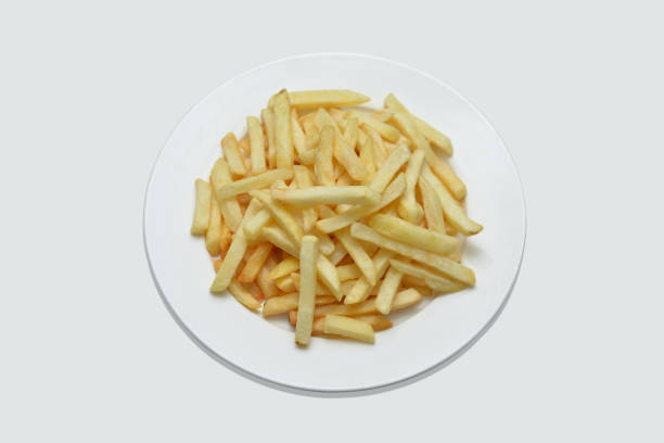 istock French fries served in white ceramic plate 1315101819
