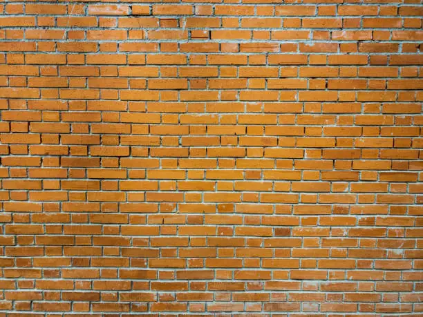 Yellow brick wall texture grunge background