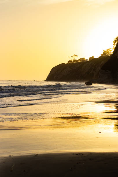 istock Sunset on the beach in Santa Barbara 1315110126