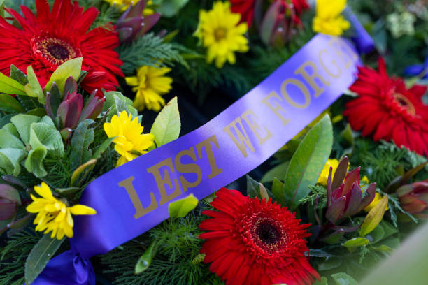 istock ANZAC Day War Memorial Wreath 1315111248