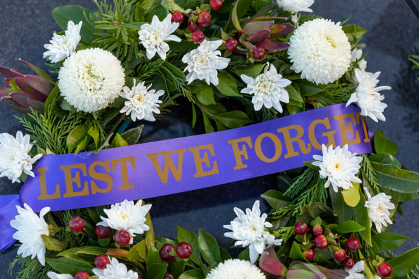 istock ANZAC Day War Memorial Wreath 1315111258