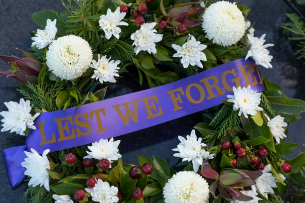istock ANZAC Day War Memorial Wreath 1315111918