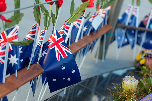 Australian Flags for ANZAC Day