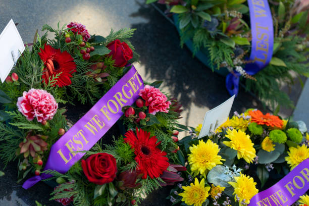 istock ANZAC Day War Memorial Wreath 1315113304