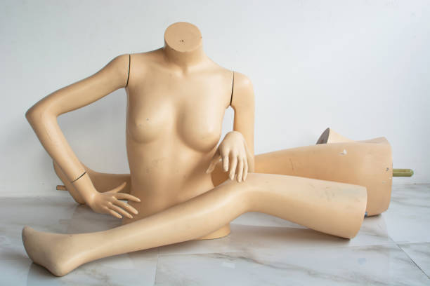 istock Puppet Mannequins for clothing It was abandoned It's broken 1315114077