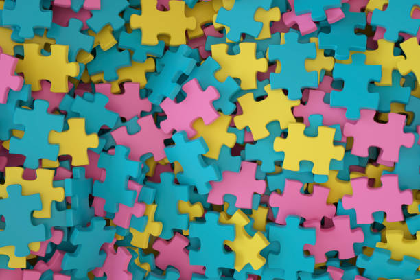 istock Jigsaw Puzzle Pieces Background 1315118238