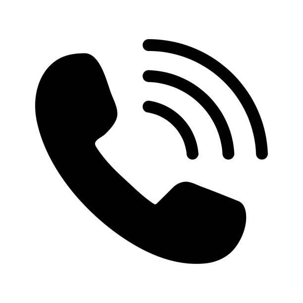 電話呼叫圖示向量電話符號向量圖形及更多互聯網圖片- 互聯網, 使用電話, 剪裁圖- iStock