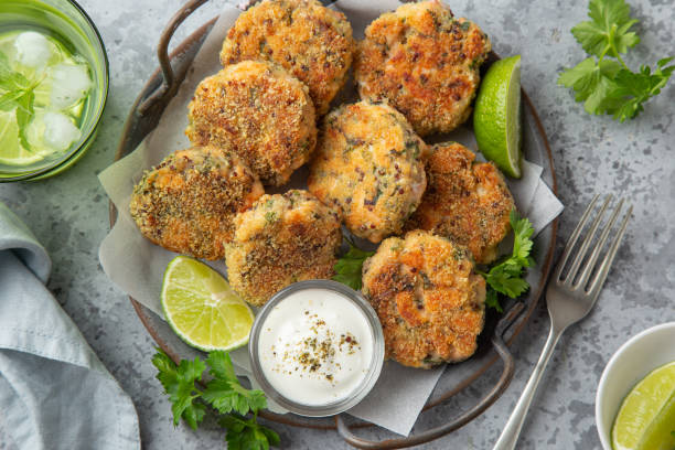 istock salmon and quinoa patties 1315120818