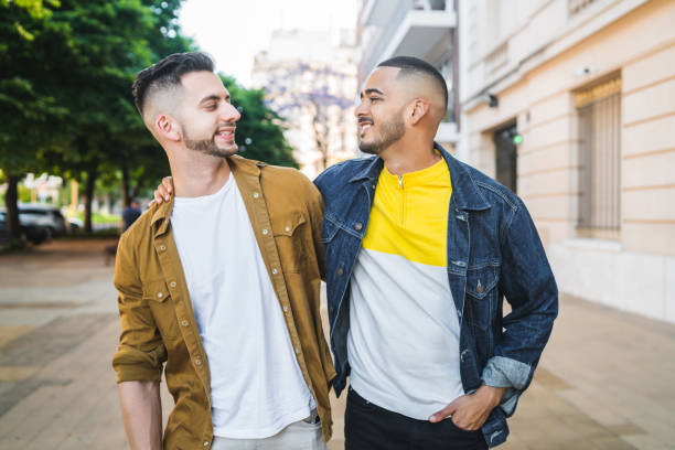 istock Gay couple spending time together. 1315120977