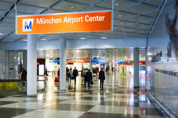 Terminal 1, Airport MUC 2, Munich, Bavaria, Germany, Europe
