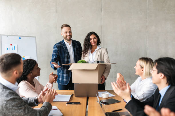 istock Manager Introducing New Worker To Group Of Colleagues In Office 1315133445