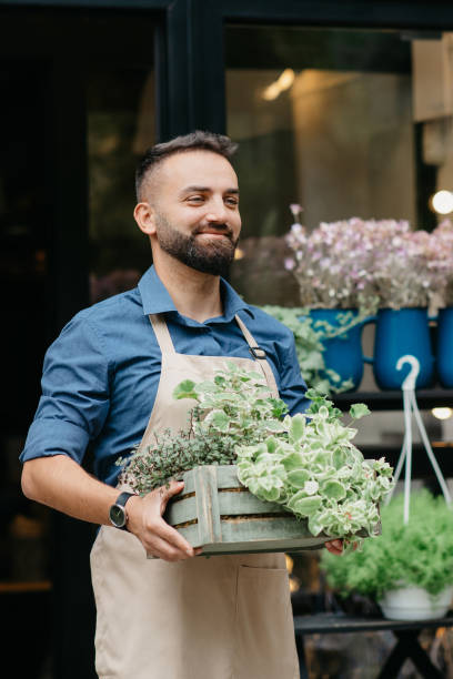 istock Growing flowers, caring for herbs, opening studio after coronavirus 1315134389