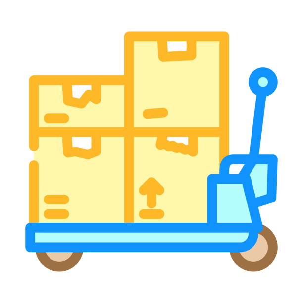istock transporter cart wholesale color icon vector illustration 1315134584