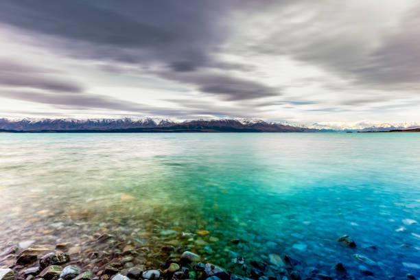 istock Lake Pukaki, Partly Cloudy Day 1315136574