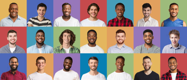 istock Collection of diverse multicultural males expressing emotions 1315137676