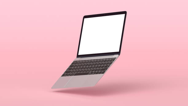 istock Mockup of Modern Laptop with Blank Screen. 1315139651