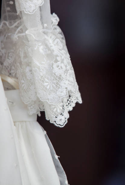 istock First Communion dress for girls 1315143930