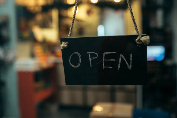 istock open sign in restaurant or cafe 1315148904