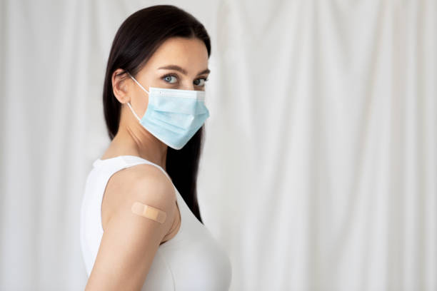 istock Population immunization, vaccination against covid-19 outbreak and health care 1315157969