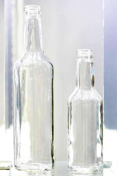 istock Empty bottles for wine in shop 1315159226
