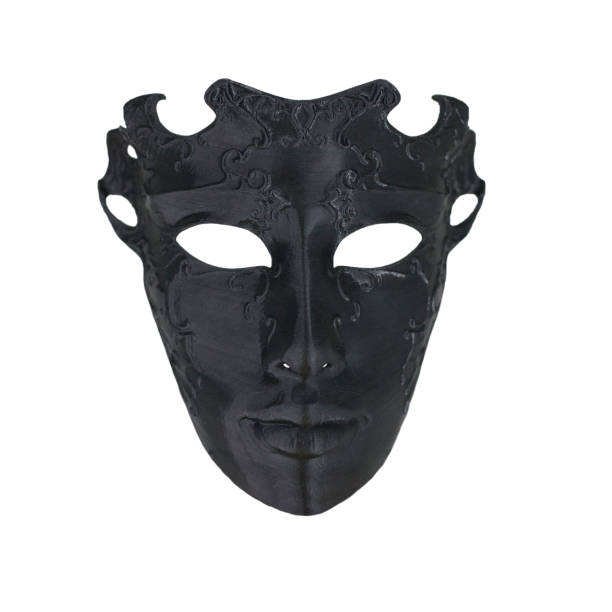 istock Beautiful carnival mask in black colors 1315163809