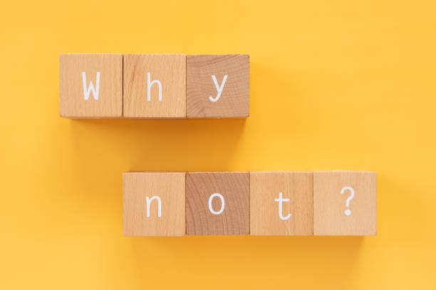 istock Why not?; Wooden blocks with 