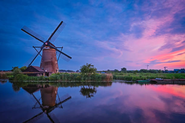 istock Windmills at Kinderdijk in Holland. Netherlands 1315193166